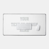 カスタマイズ可能なデスクマット – テキストまたはデザインの追加 デスクマット (キーボード&マウス)