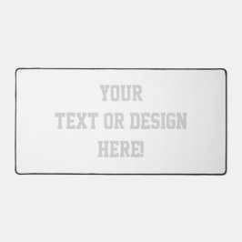 カスタマイズ可能なデスクマット – テキストまたはデザインの追加 デスクマット
