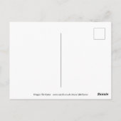 カスタマイズ可能なトマトのスライス ポストカード (裏面)