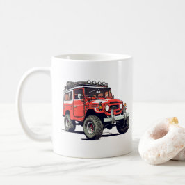 カスタマイズ可能なトヨタFJ40ランドクルーザーマグ コーヒーマグカップ
