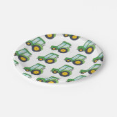 カスタマイズ可能なトラクター ペーパープレート (アングル)