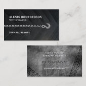 カスタマイズ可能なトラックの名刺2 名刺 (正面/裏面)