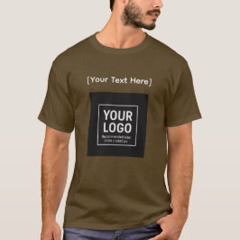 カスタマイズ可能なトレーダーロゴとテキストTシャツ Tシャツ