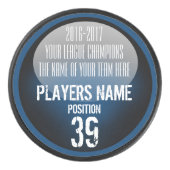 カスタマイズ可能なトロフィーホッケー アイスホッケーパック (正面)