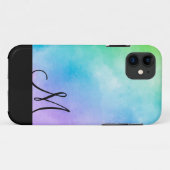 カスタマイズ可能なトートバッグの虹の水彩画 Case-Mate iPhoneケース (裏面(横))