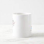カスタマイズ可能なドックワーカーの名前ギフト コーヒーマグカップ (中央)