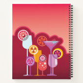 カスタマイズ可能なドリンクレシピ ノートブック (裏面)