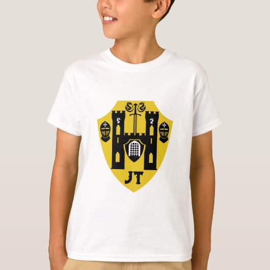 カスタマイズ可能なナイツシールド Tシャツ (正面)