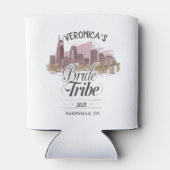 カスタマイズ可能なナッシュビルバチェロレッテ 缶クーラー (裏面)