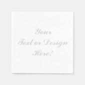 カスタマイズ可能なナプキン – テキストまたはデザインの追加 スタンダードカクテルナプキン (正面)