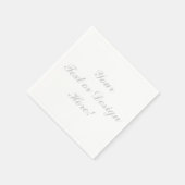 カスタマイズ可能なナプキン – テキストまたはデザインの追加 スタンダードカクテルナプキン (角)