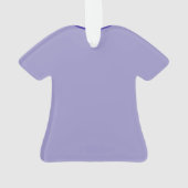 カスタマイズ可能なナーススクラブ オーナメント (裏面)