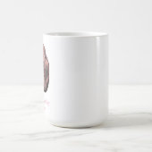 カスタマイズ可能なニヤニヤ猿のマグカップ コーヒーマグカップ (中央)