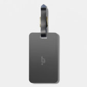 カスタマイズ可能なニュージーランドの荷物タグ ラゲッジタグ (裏面縦)