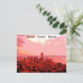 カスタマイズ可能なニューヨーク2000 ポストカード (スタンド正面)