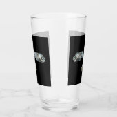 カスタマイズ可能なノスリ開いた羽のドリンクグラス タンブラーグラス (右)
