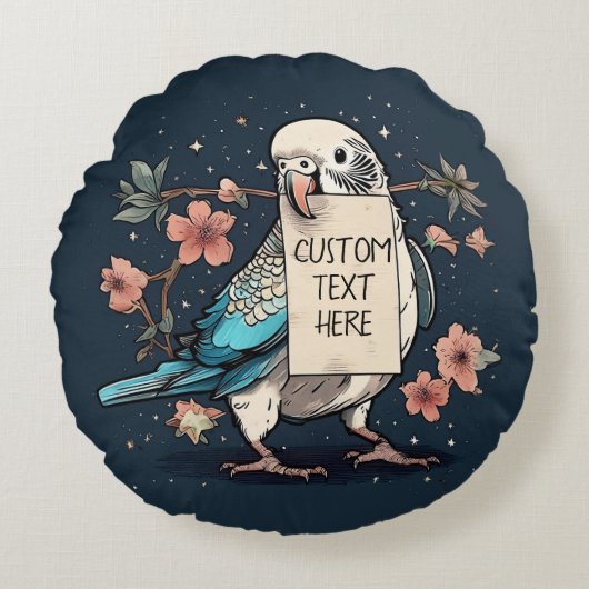 カスタマイズ可能なノートブジー装飾用クッション ラウンドクッション (正面)