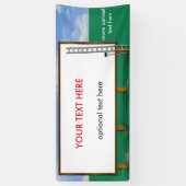 カスタマイズ可能なハイウェーの掲示板2.5 x 6 横断幕 (縦)