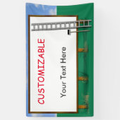 カスタマイズ可能なハイウェーの掲示板3 x 5 横断幕 (縦)