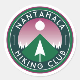 カスタマイズ可能なハイキングクラブマウンテンパッチクラシックr ラウンドシール