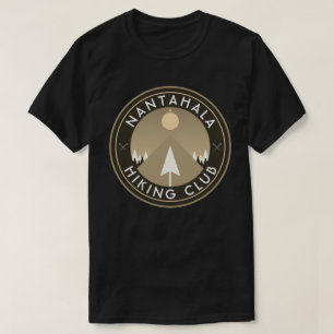 カスタマイズ可能なハイキングクラブマウンテンパッチTシャツ Tシャツ
