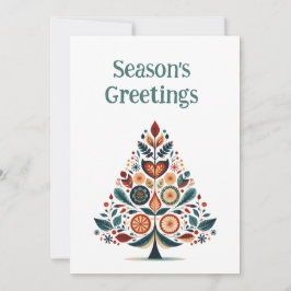 カスタマイズ可能なハイゲスカンジナビアのミニマリスト シーズンカード