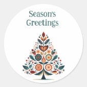 カスタマイズ可能なハイゲスカンジナビアのミニマリスト ラウンドシール (正面)