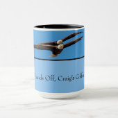 カスタマイズ可能なハゲ マグカップ (中央)