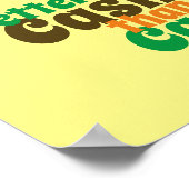 カスタマイズ可能なハッピーカシューデー ポスター (角)