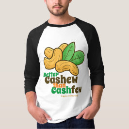 カスタマイズ可能なハッピーカシューデー Tシャツ