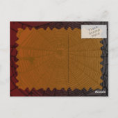 カスタマイズ可能なハッピーハローウィンカボチャはがき ポストカード (裏面)