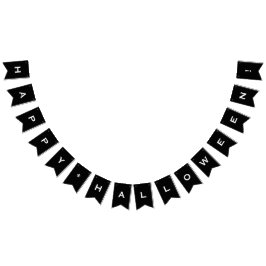 カスタマイズ可能なハッピーハローウィンパーティーバナー バンティングフラッグ