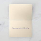 カスタマイズ可能なハッピーバプテスマの日 – 使徒行伝第2章38節 サンキューカード (内部)