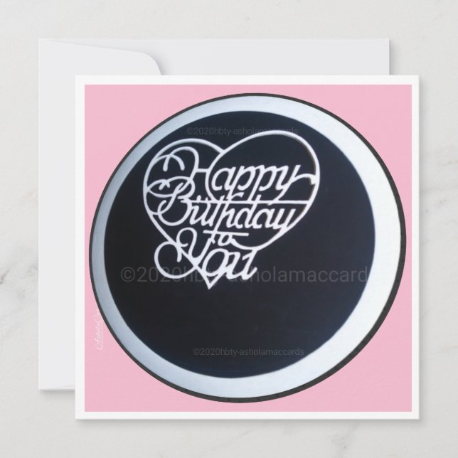 カスタマイズ可能なハッピーバースデーあなたと主… (正面)