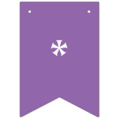 カスタマイズ可能なハッピーバースデーカラフルパーティーバナー バンティングフラッグ (第1の旗)