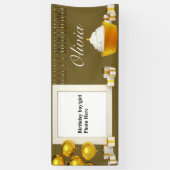 カスタマイズ可能なハッピーバースデーバナー5 横断幕 (縦)