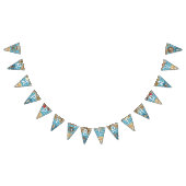 カスタマイズ可能なハッピーバースデーバンティングバナー バンティングフラッグ (全)