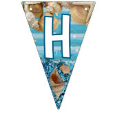 カスタマイズ可能なハッピーバースデーバンティングバナー バンティングフラッグ (第2の旗)