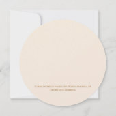 カスタマイズ可能なハミングバードありがとうございました カード (裏面)