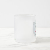 カスタマイズ可能なハミングバードマグカップ フロストグラスマグカップ (中央)