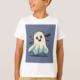 カスタマイズ可能なハロウィンのおばけ、かわいいハロウィンの幽霊 Tシャツ