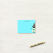 カスタマイズ可能なハロウィン- Mochiのミイラのリーダー ポストイット (デスク上)