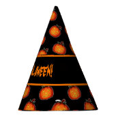 カスタマイズ可能なハロウィーンカボチャパーティー帽子 パーティーハット (右)