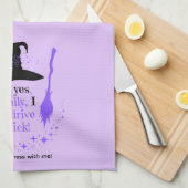 カスタマイズ可能なハロウィーンハットキッチンタオル キッチンタオル (四つ折り)