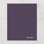 カスタマイズ可能なハロウィーンフライヤー チラシ (裏面)