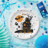 カスタマイズ可能なハロウィーンベビーシャワープレート ペーパープレート (パーティー)