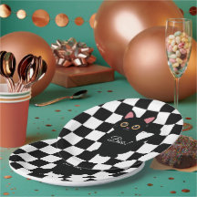 カスタマイズ可能なハロウィーン紙プレート