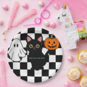 カスタマイズ可能なハロウィーン紙プレート ペーパープレート (パーティー)