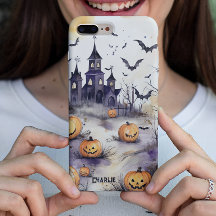 カスタマイズ可能なハロウィーン電話ケースギフト，秋シーズン