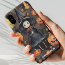 カスタマイズ可能なハロウィーン電話ケースギフト，秋シーズン